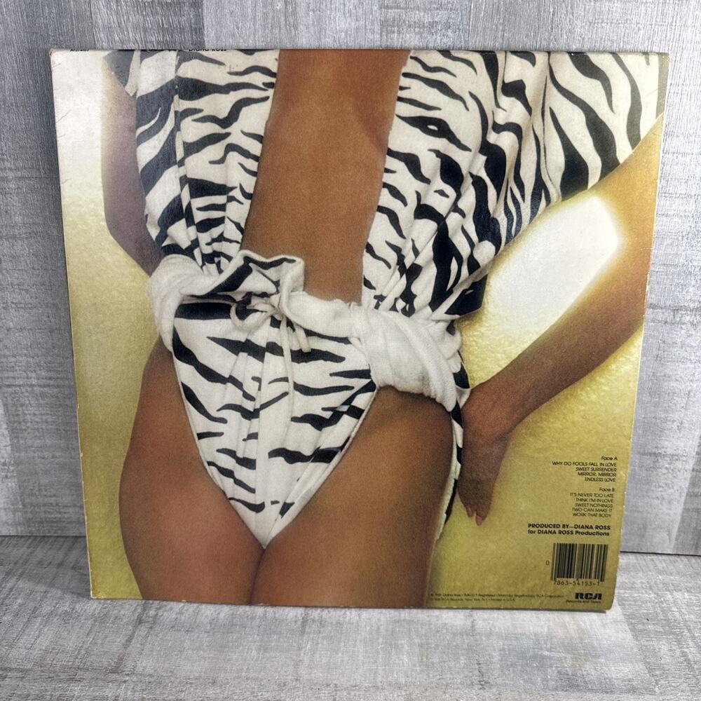 Mint- Diana Ross Why Do Fools Fall In Love RCA Records 1981 LP record - Picture 6 of 10